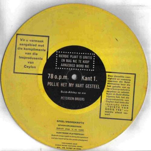 Abraham Kriel-Kinderhuis - 78 OPM Plaat