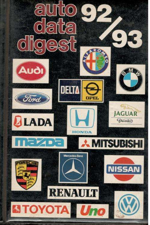Auto Diges  t 92/93  ( Cars )