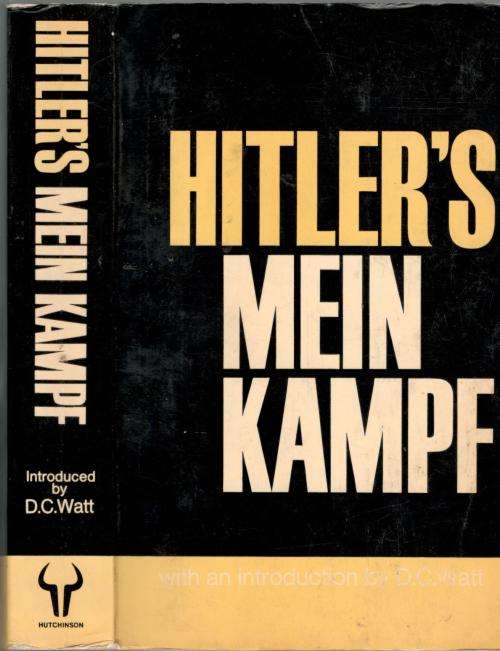 Mein Kampf  --  Adolf Hitler