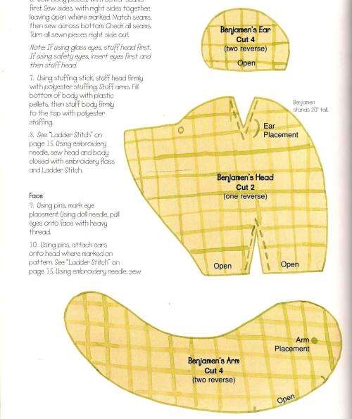 Two-Hour Teddy Bears  -  Anita L Crane