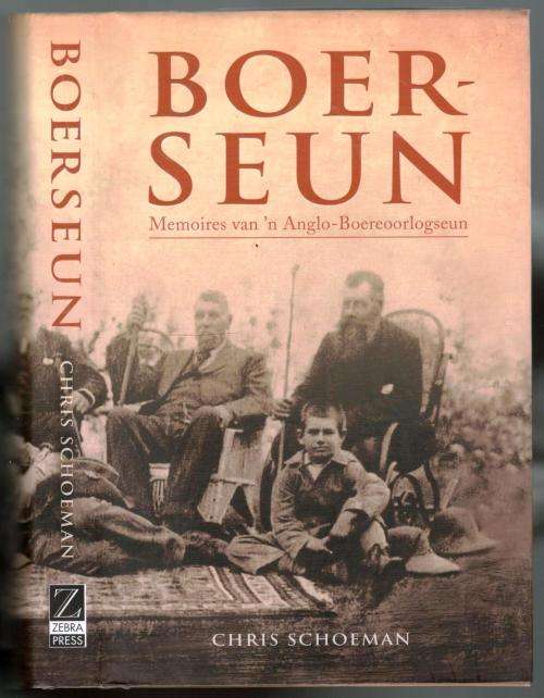 Boerseun  --  Chris Schoeman -  Anglo Boereoorlog