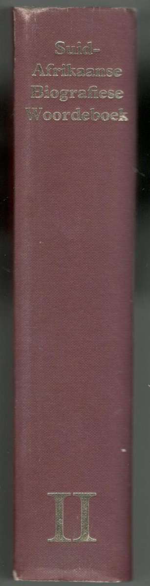 Suid-Afrikaanse Biografiese Woordeboek Deel 11
