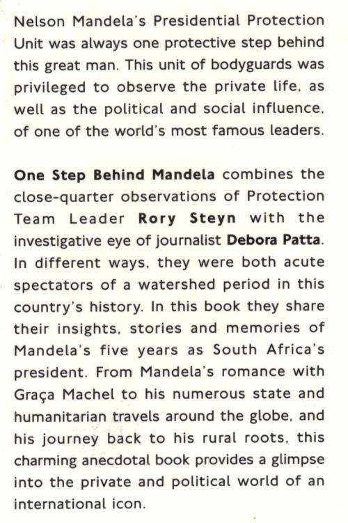 One Step Behind Mandela  --  Debora Patta