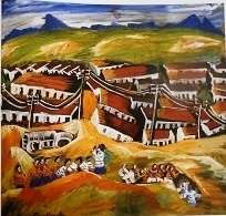 Nomfanekiso - Who Paints at Night  --  The Art of Gladys Mgudlandlu -  Elza Miles