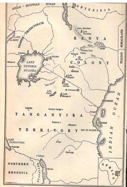 Safari - A Saga of the African Blue  --  Martin Johnson