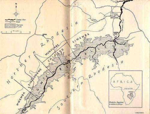 The Shadow of the Dam --  David Howarth  --  Rhodesiana