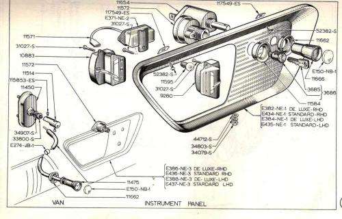 New Anglia Parts List Owner's Edition 1964  -  Ford Mototor Co