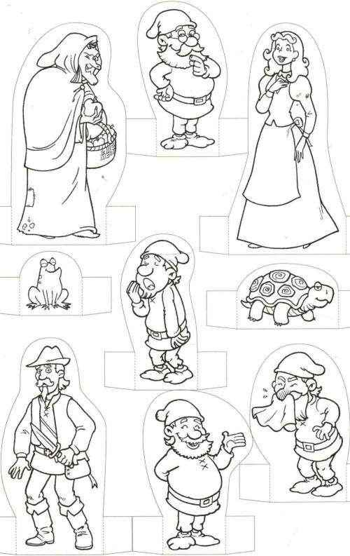 Leer Ken Sneeuwitjie en Bou die Sewe Dwergies se Huisie