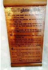 The Fighting 10th Copper Plaque  -  Rhodesiana