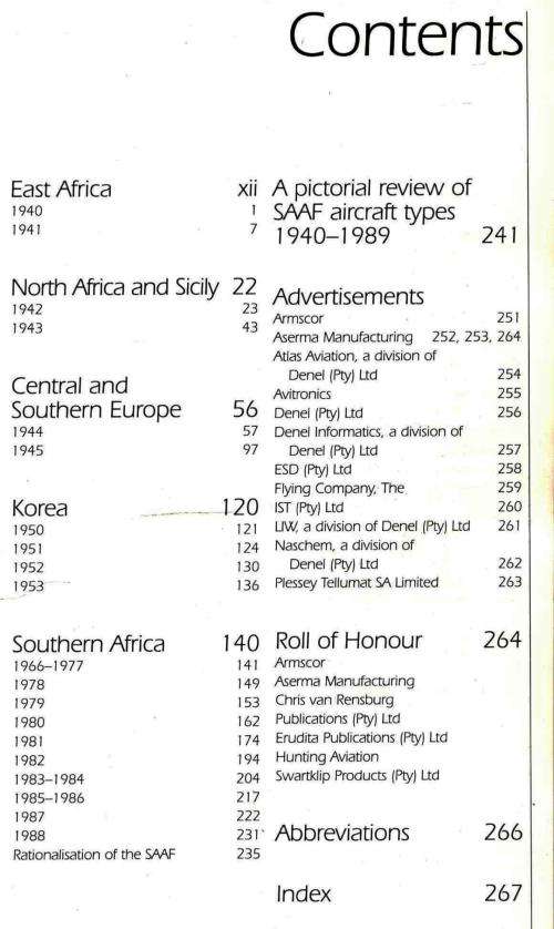 The South African Air Force at War - Revised Edition  --  Martin Louw - Stefaan Bouwer