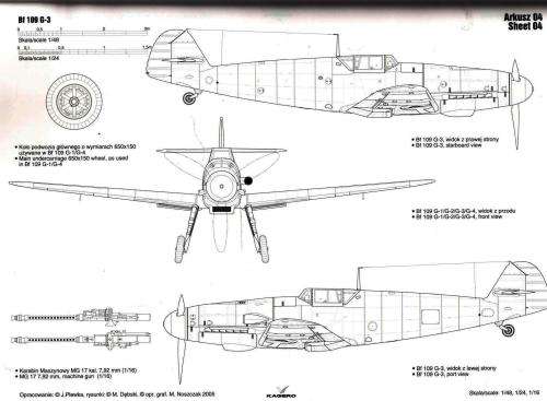 Messerschmitt Bf 109 g/k - Volume  1  --  Jakub Plewka