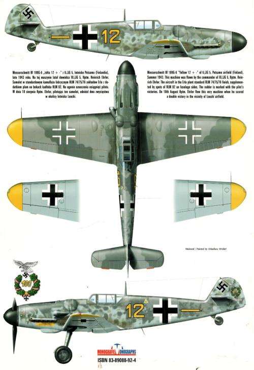 Messerschmitt Bf 109 g/k - Volume  2  -- Krzystof Janowicz