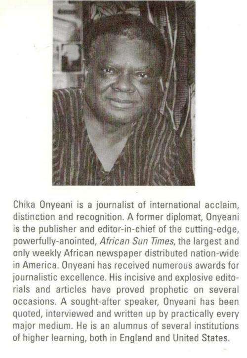 Capitalist Nigger - The Road to Success  --  Chika Onyeani