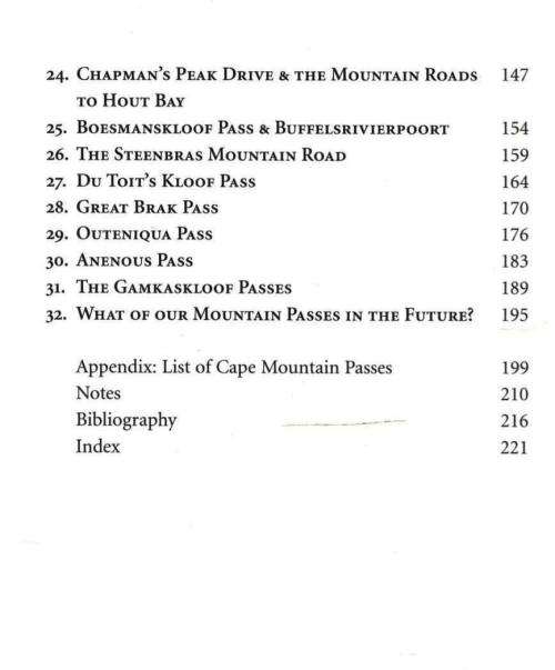 The Romance of Cape Mountain Passes  -  Graham Ross