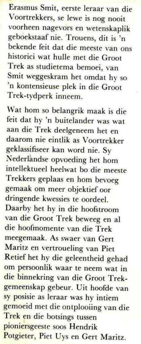 Die Lewe van Erasmus Smit  -  P S de Jongh