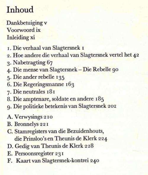 Slagtersnek en Sy mense  --  J A Heese