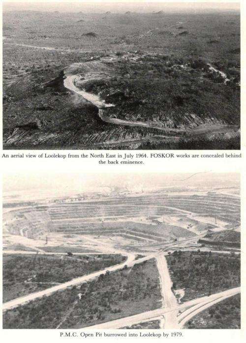 The Vanished Saddleback - The Story of Phalaborwa  --  J F Grewar