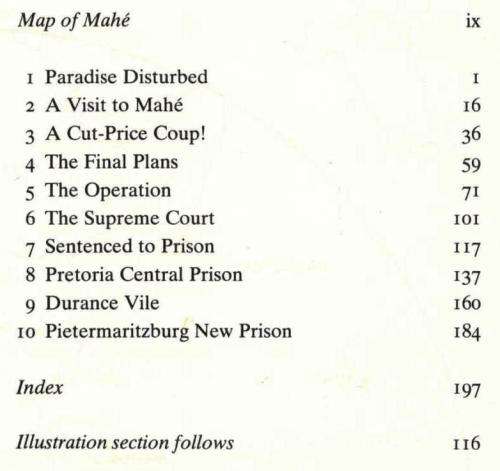 The Seychelles Affair  --  Mike Hoare