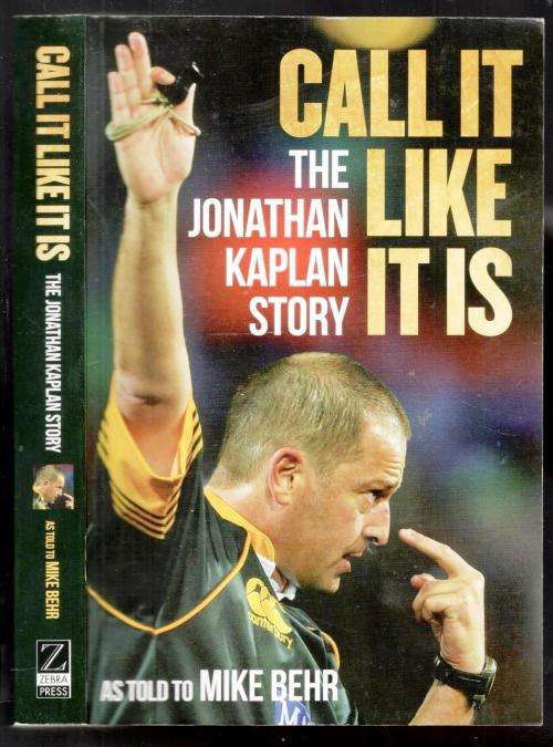 Call it Like it is  -  Jonathan Kaplan  -  Signed