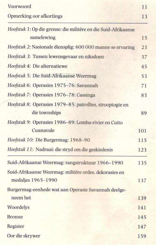 Op die Grens  -  1965-1990 --  David Williams