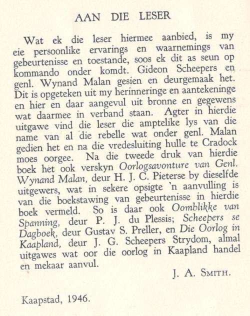 Ek Rebelleer - J A Smit