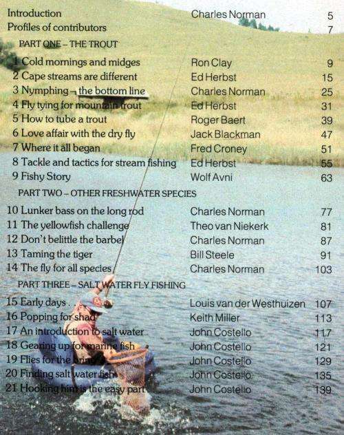 Fresh and Salt Water Fly Fishing in Southern Africa  - Charles Norman