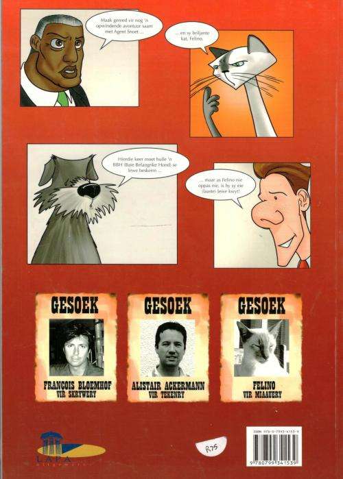 Agent Snoet en die Hondelewe  -  Francois Bloemhof en Alister Ackermann