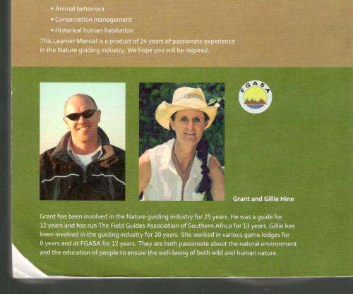 Nature Guide Learner Manual  --  Grant and Gillie Hine