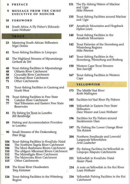 The Nedbank Guide to Flyfishing in Southern Africa  -  Fith Edition