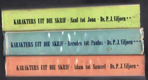 Karakters uit die Bybel  -  Ds P J Viljoen