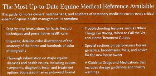 The Comprehensive Guide to Equine Veterinary Medicine  --  Barb Crabble