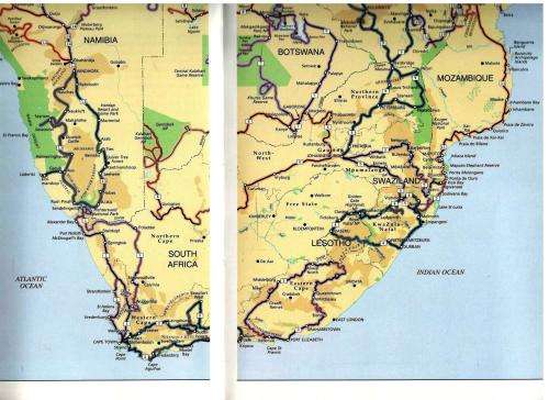 Overland Through Southern Africa -  Willie and Sandra Olivier