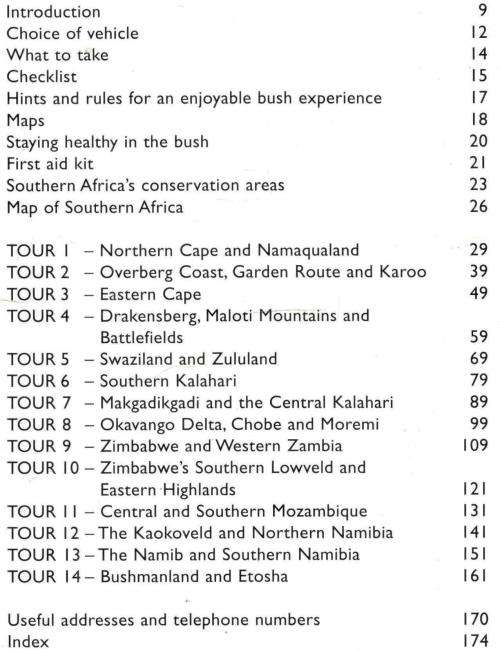 Overland Through Southern Africa -  Willie and Sandra Olivier
