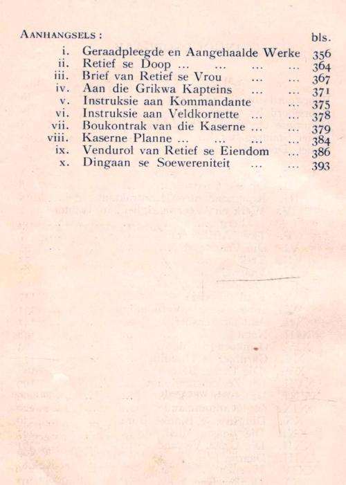 Piet Retief -  Gustav S Preller  -  1920