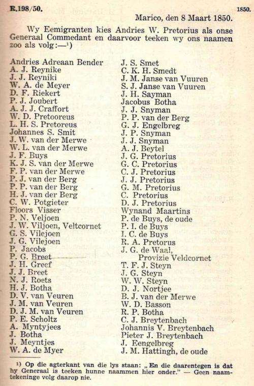 Transvaalse Argiefstukke 1850 - 1853