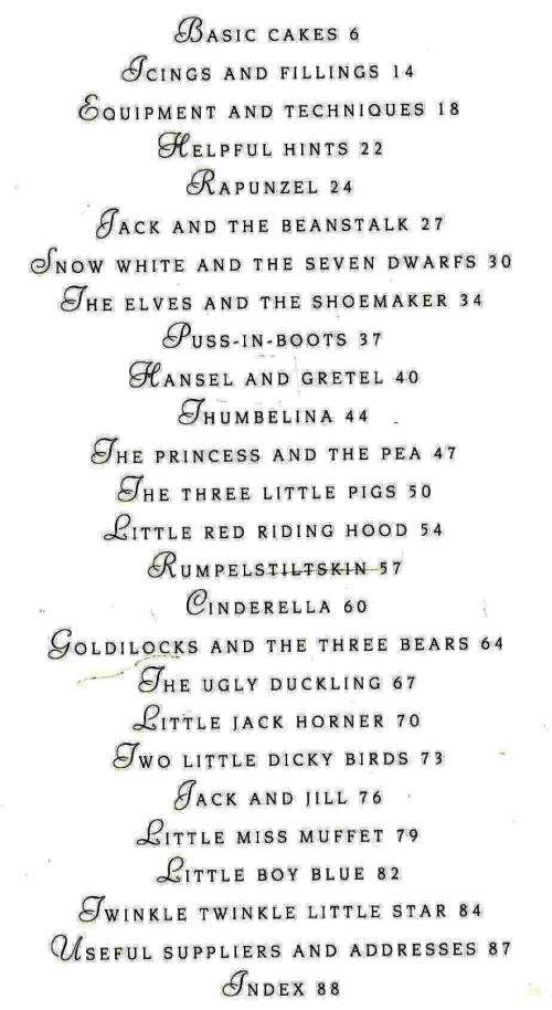 Fairy Tale Cakes -  Debbie Brown