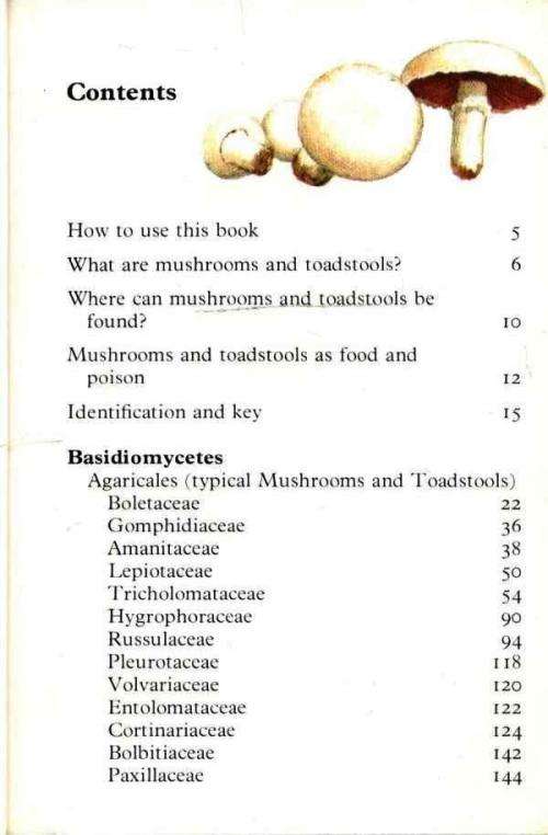 Mushrooms and Toadstools - Collins Gem Guides