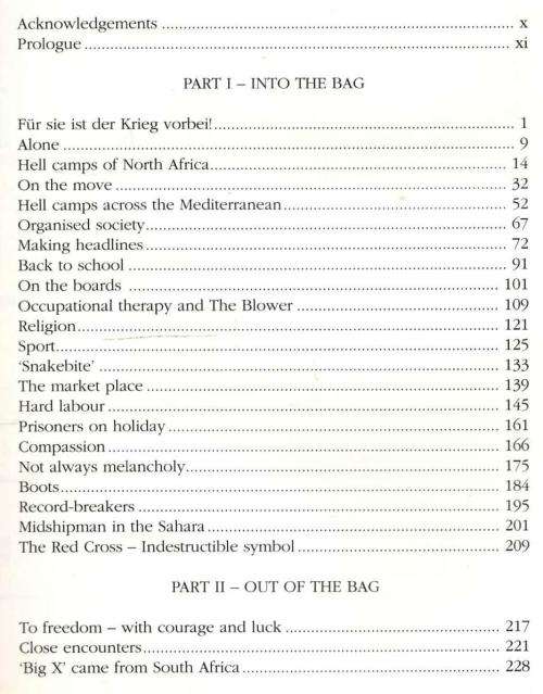 Captives Courageous - South African Prisoners of War - World War ll  -- Maxwell Leigh