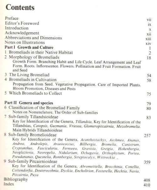 The Bromeliad Lexicon  --  Werner Rauh