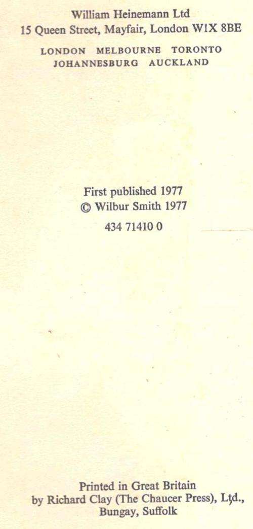 A Sparrow Falls  -  Wilbur Smith