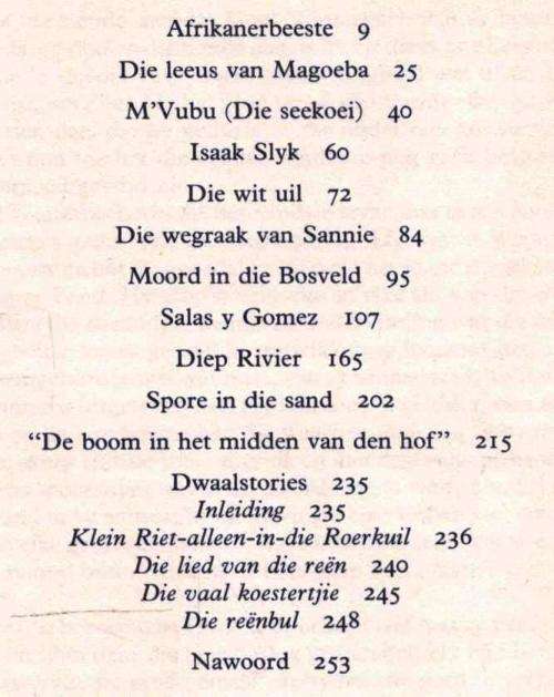 Meesterverhale van Eugene N Marais