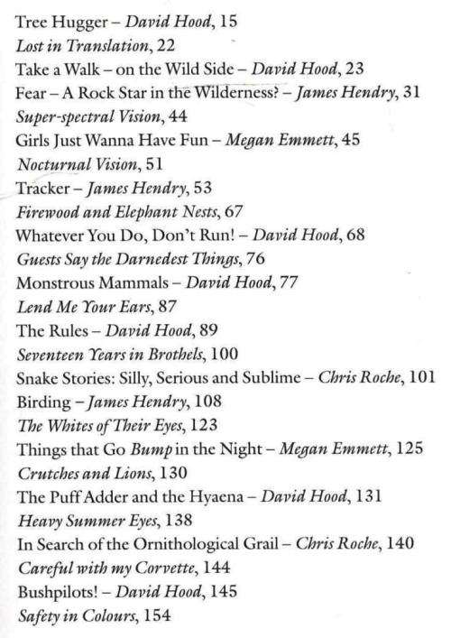 Whatever You Do Don't Run