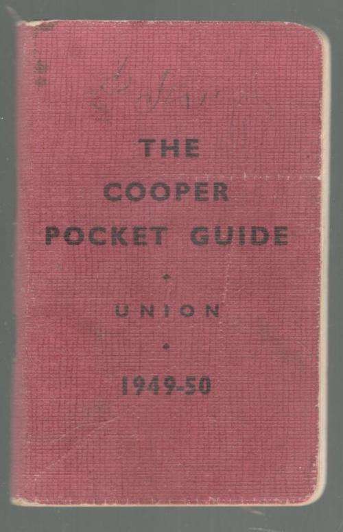 The Cooper Pocket Guide - 1949/50