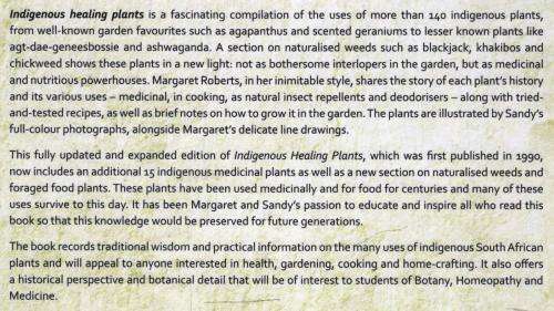 Indigenous Healing Plants  - Margaret Roberts and Sandy Roberts
