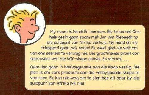 Hendrik Leerdam - Seereis na die Kaap