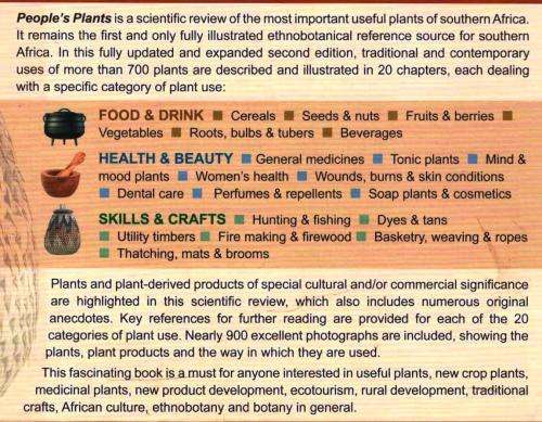 People's Plants -  A Guide to Useful Plants of Southern Africa - B-E van Wyk and  N Gericke