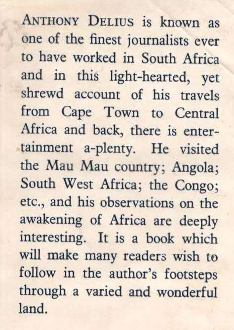 The Long Way Round  --  Anthony Delius