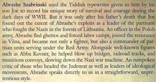 We Dared to Live  -  Joe Sabrin  -  Signed