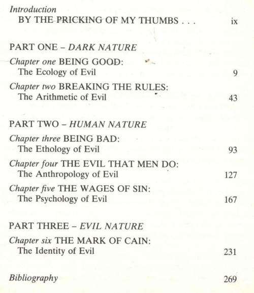 Dark Nature --  A Natural History of Evil  -   Lyall Watson