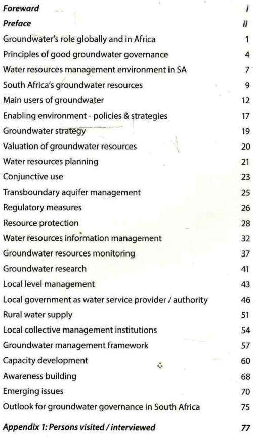 20 Years of Groundwater Research Development and Implementation in South Africa
